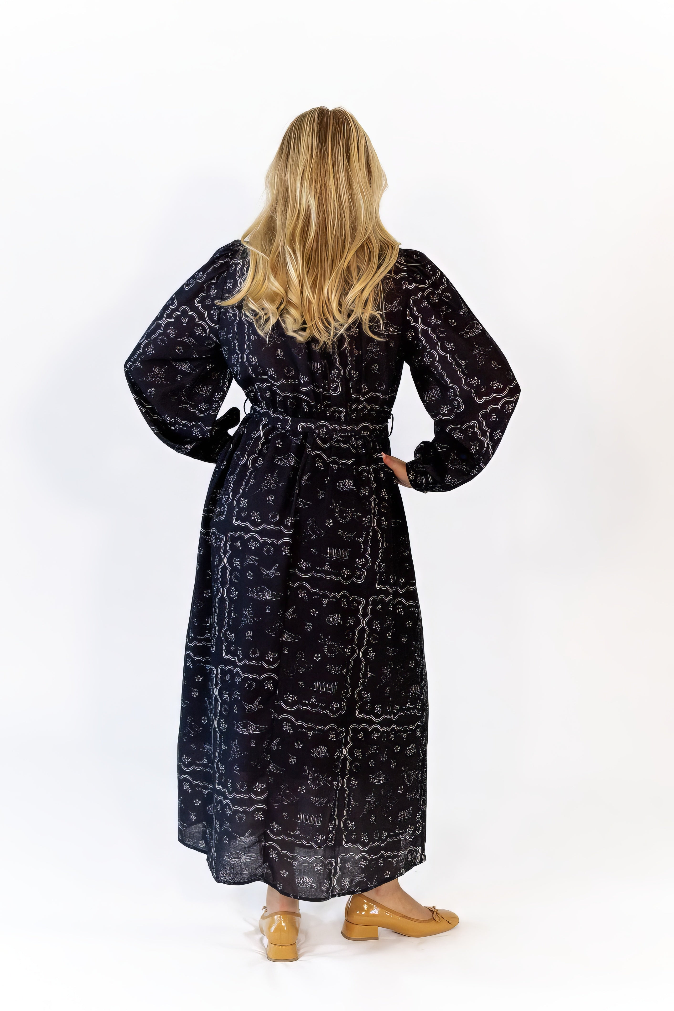 Birdie Printed Maxi Dress