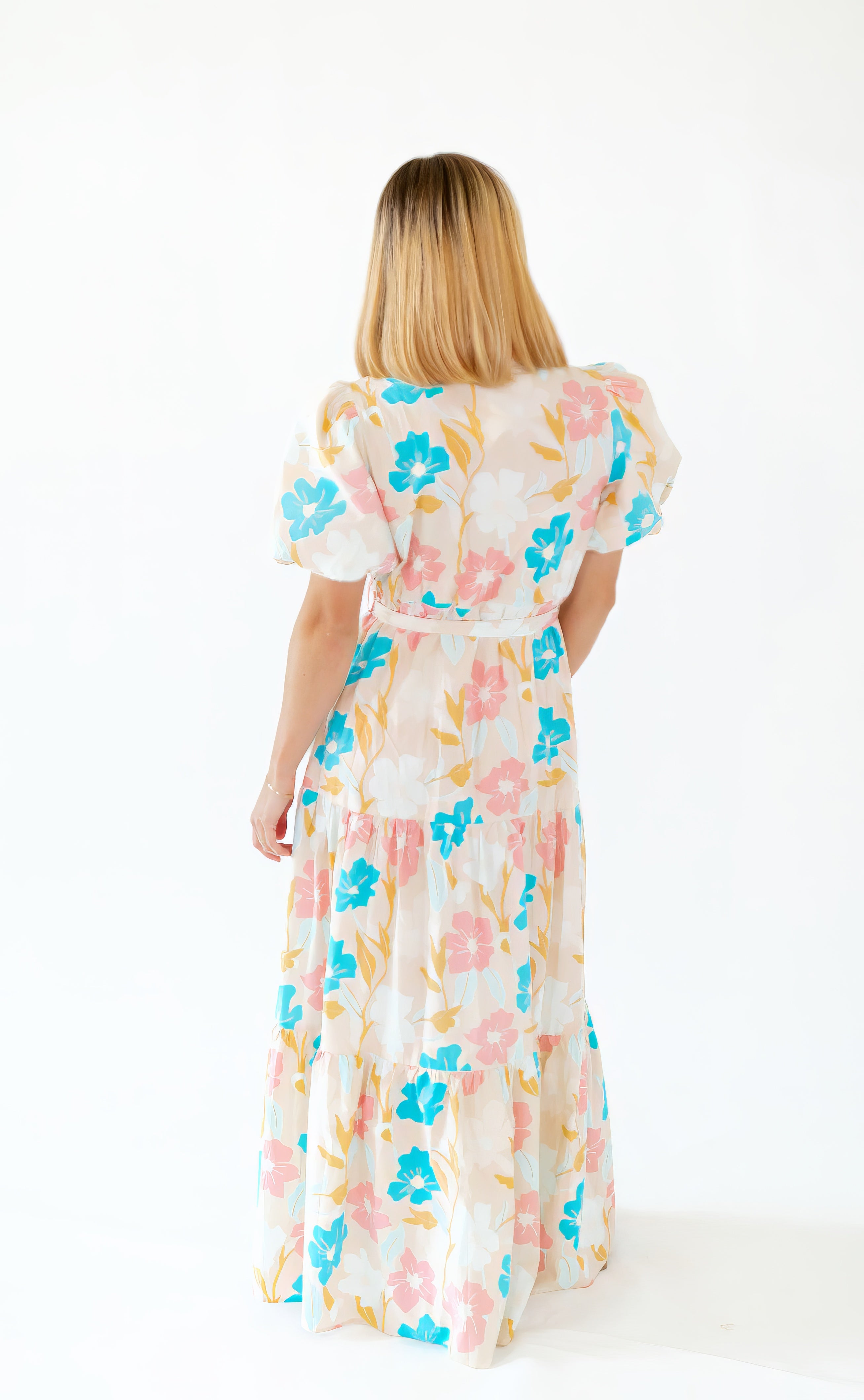 O&#39;neil Floral Button Down Maxi Dress