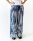 Emma Plaid Wide Leg Pants