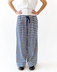 Emma Plaid Wide Leg Pants