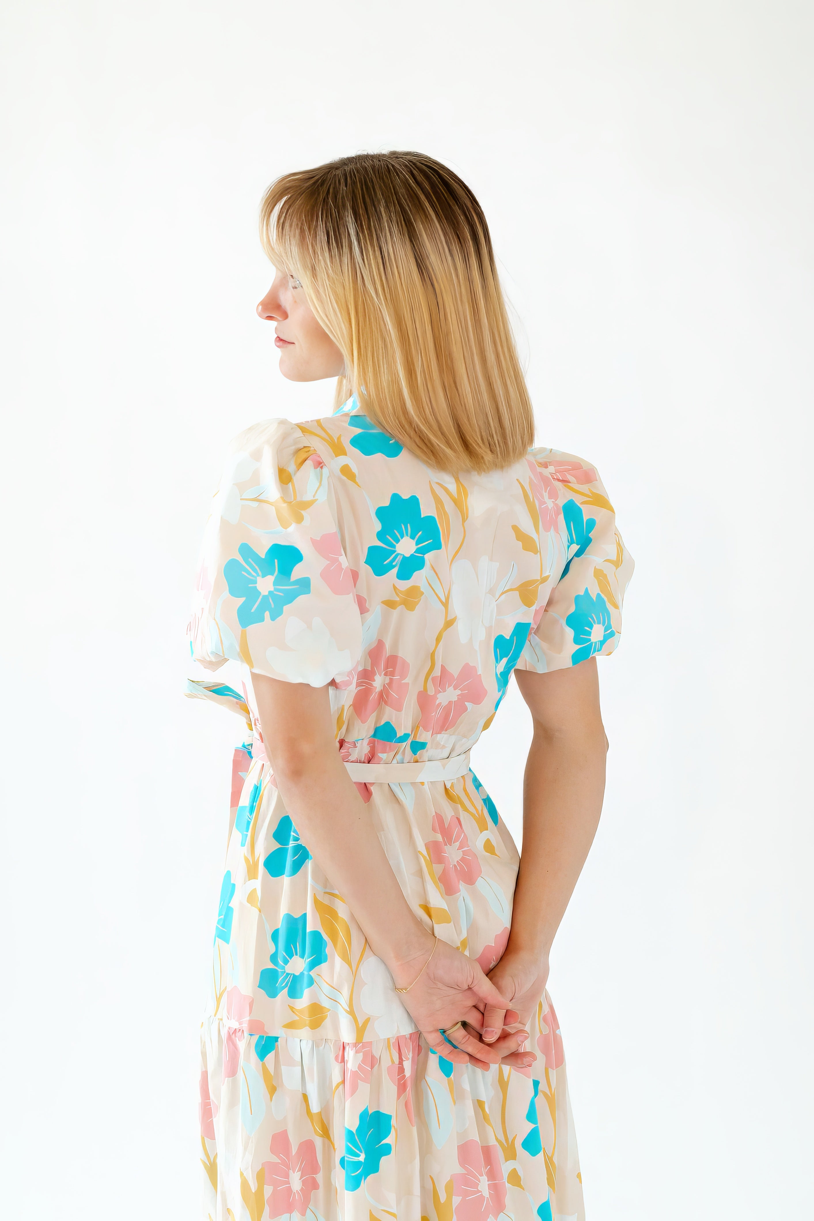 O&#39;neil Floral Button Down Maxi Dress