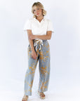 Sosi Floral Denim Pants