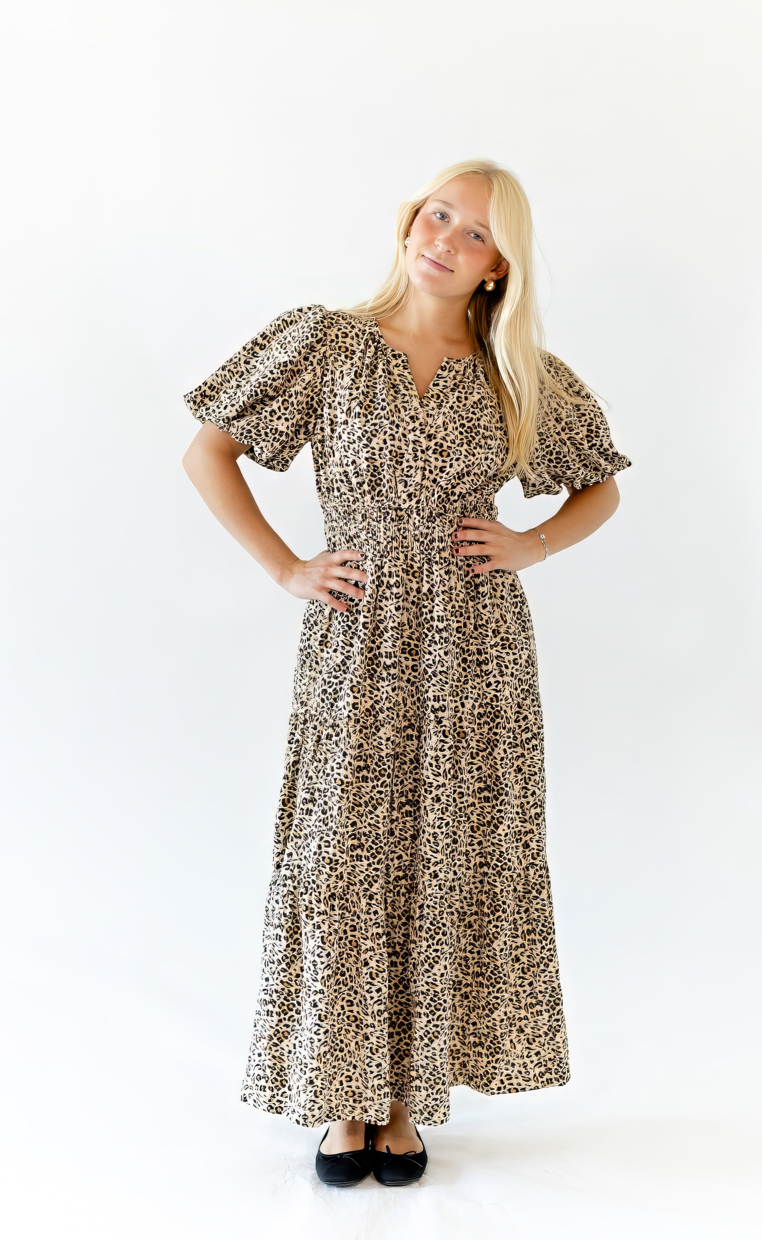 Lazuli Animal Print Dress