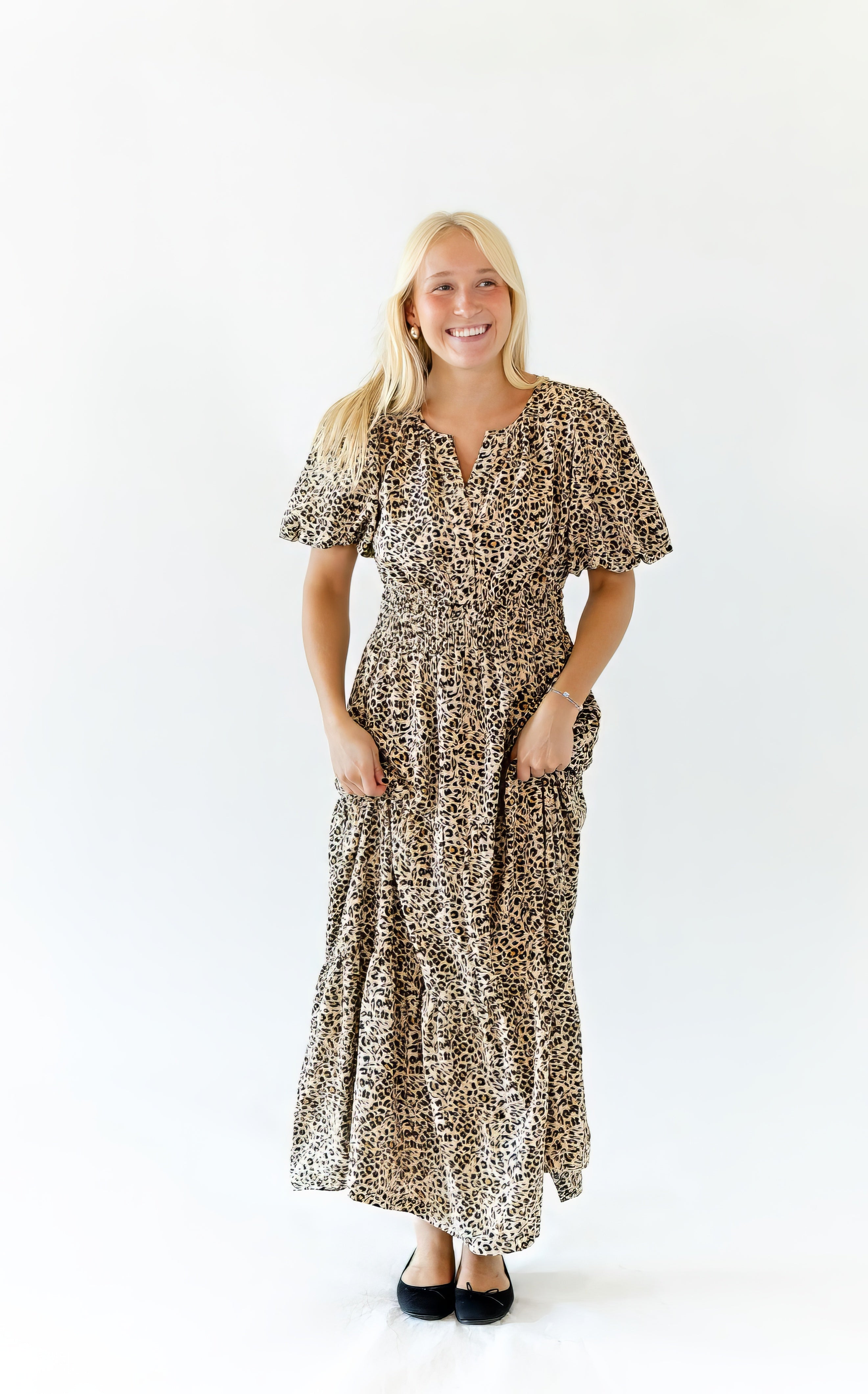 Lazuli Animal Print Dress
