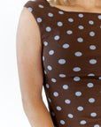 Amaris Polka Dot Top