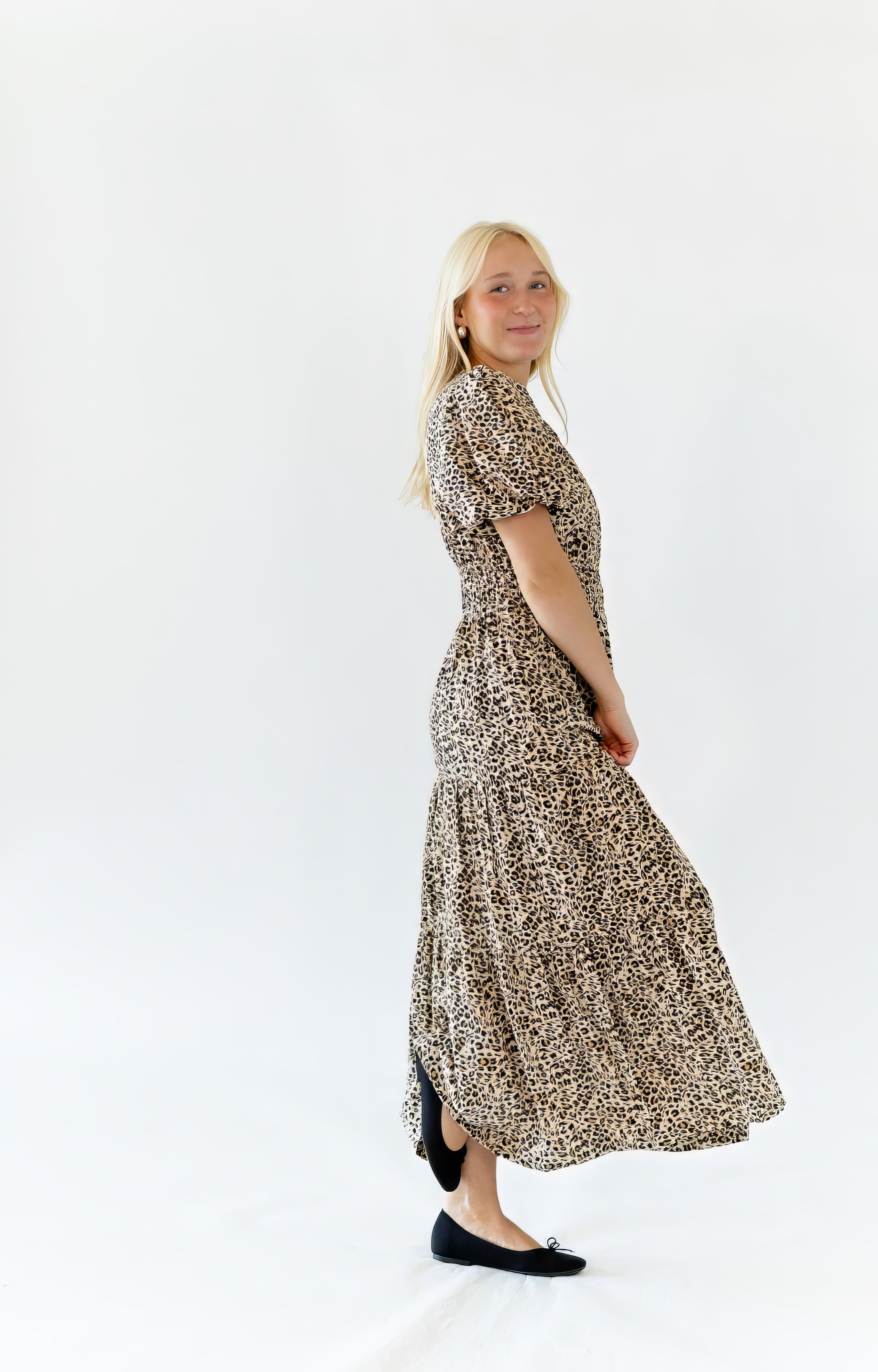 Lazuli Animal Print Dress