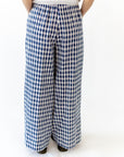 Emma Plaid Wide Leg Pants