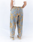 Sosi Floral Denim Pants