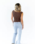 Amaris Polka Dot Top