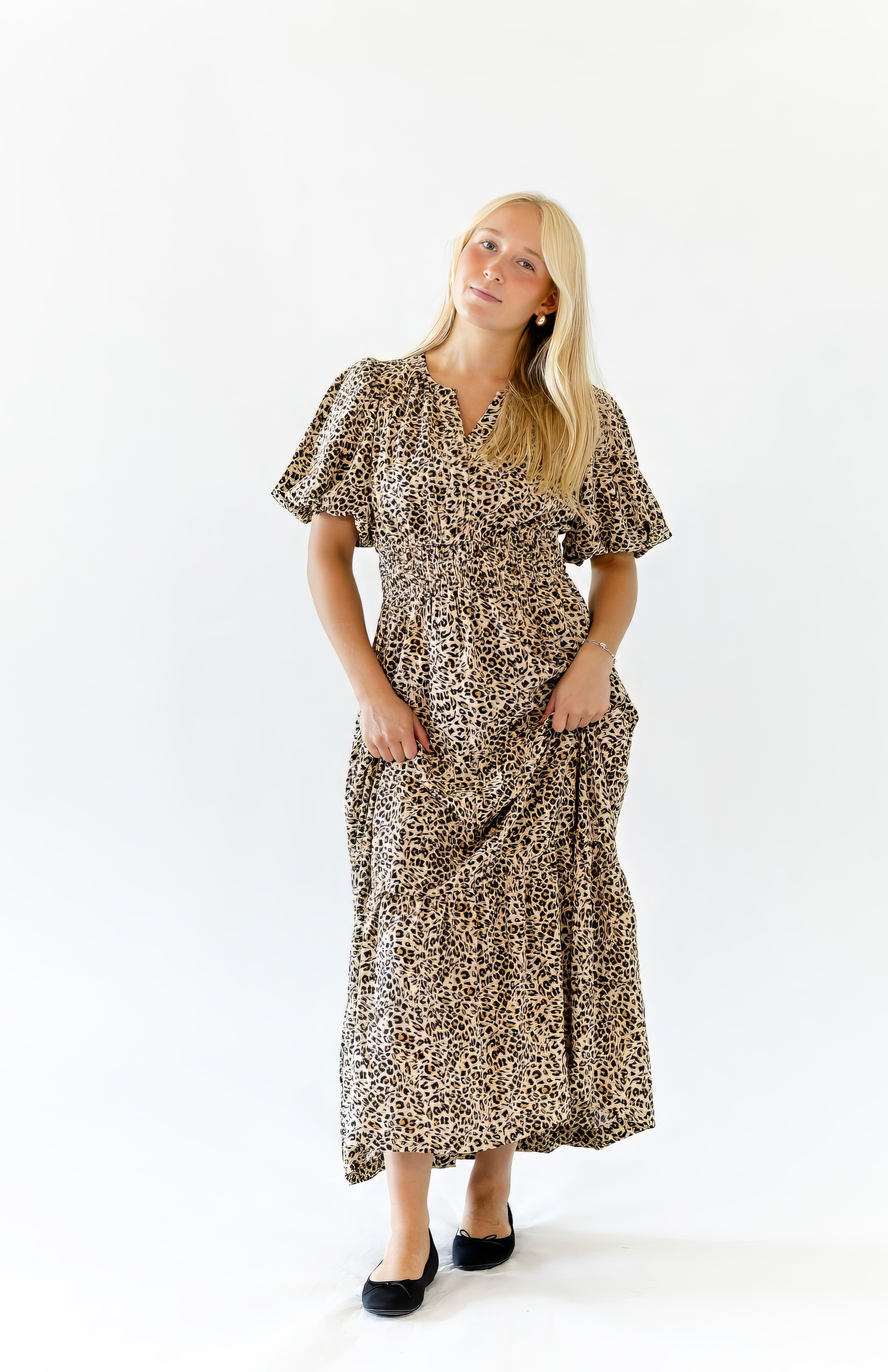 Lazuli Animal Print Dress