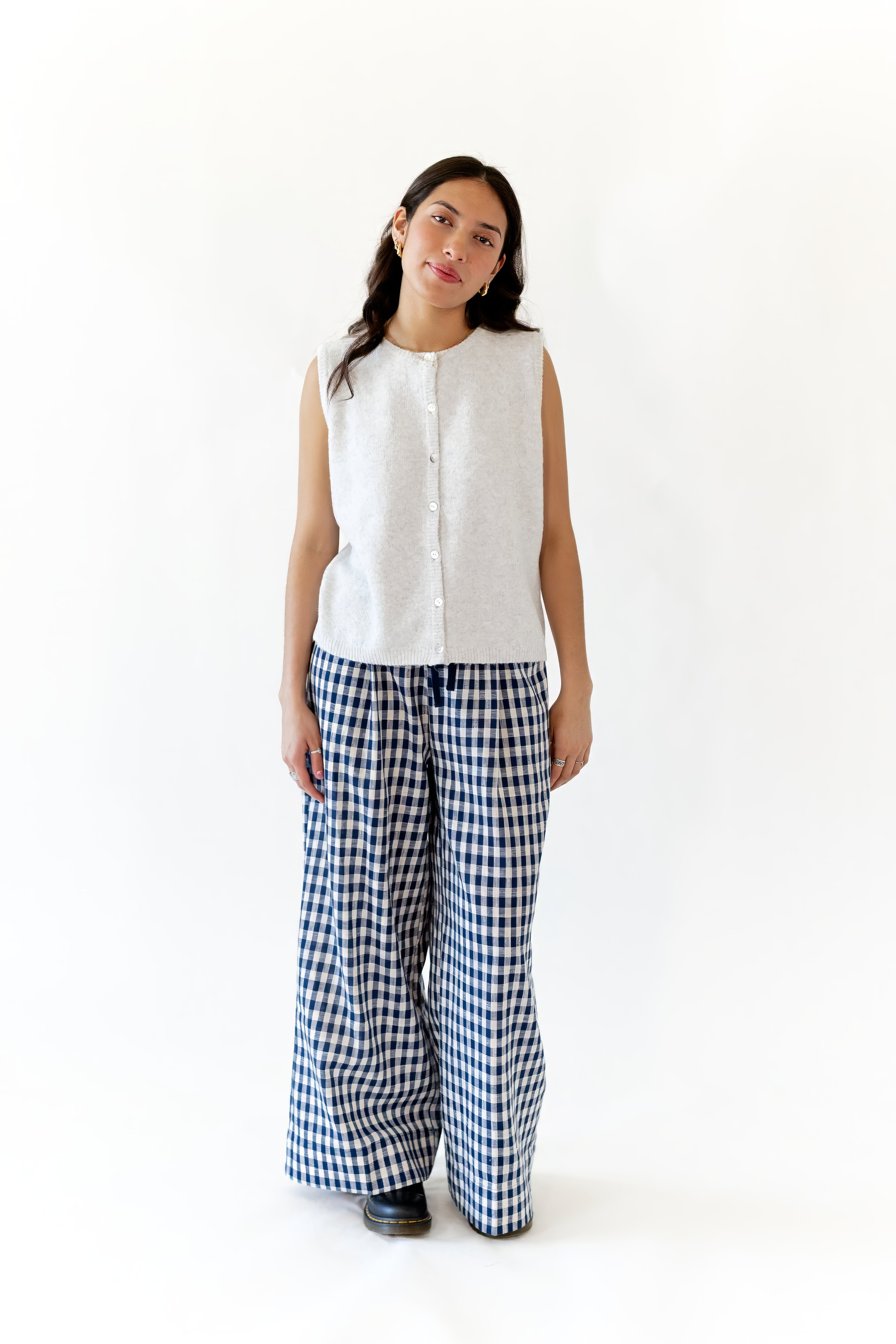 Fleurine Sleeveless Cardigan