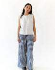 Emma Plaid Wide Leg Pants