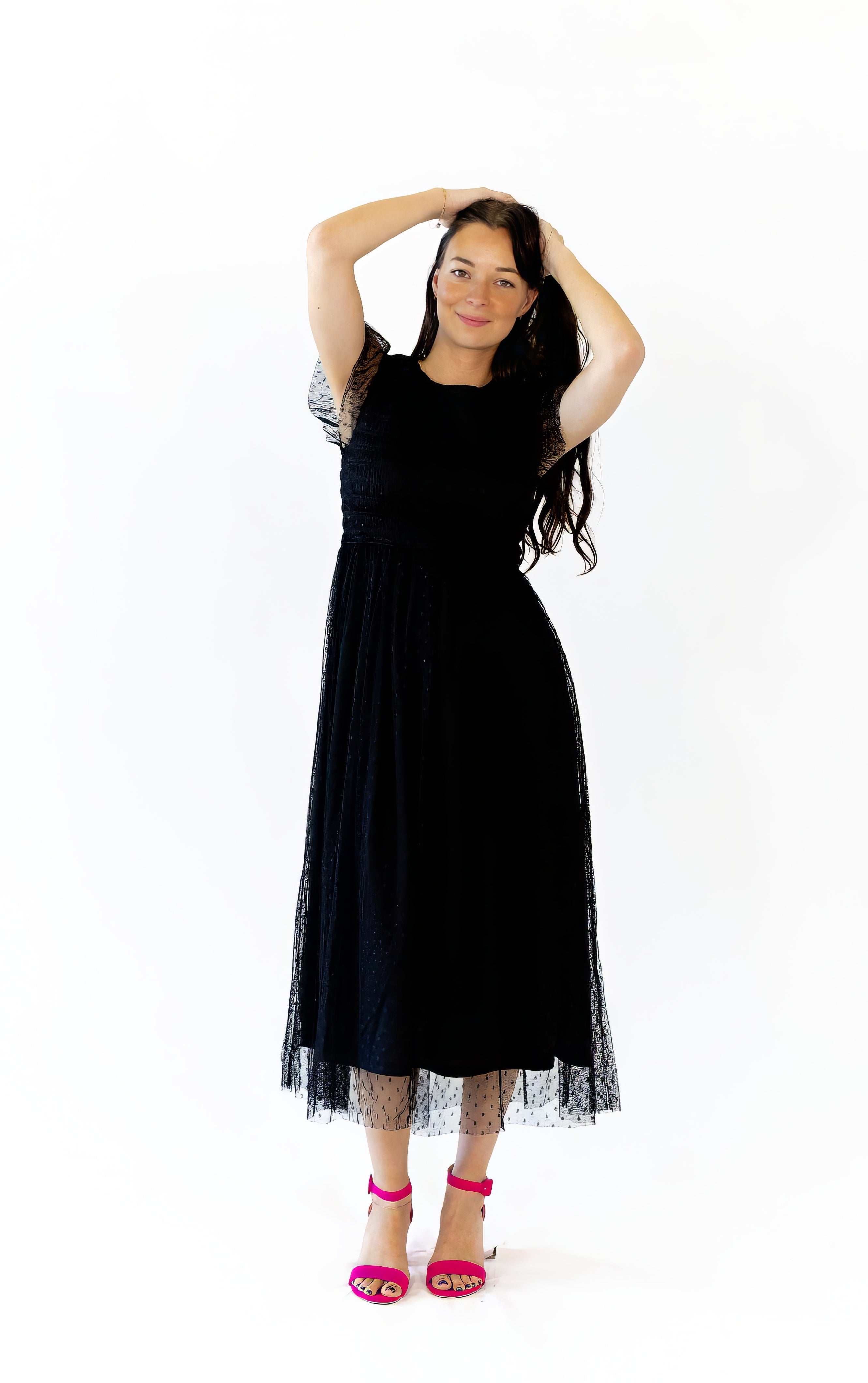 Alexa Swiss Dot Dress