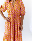 Davie Mosaic Midi Dress