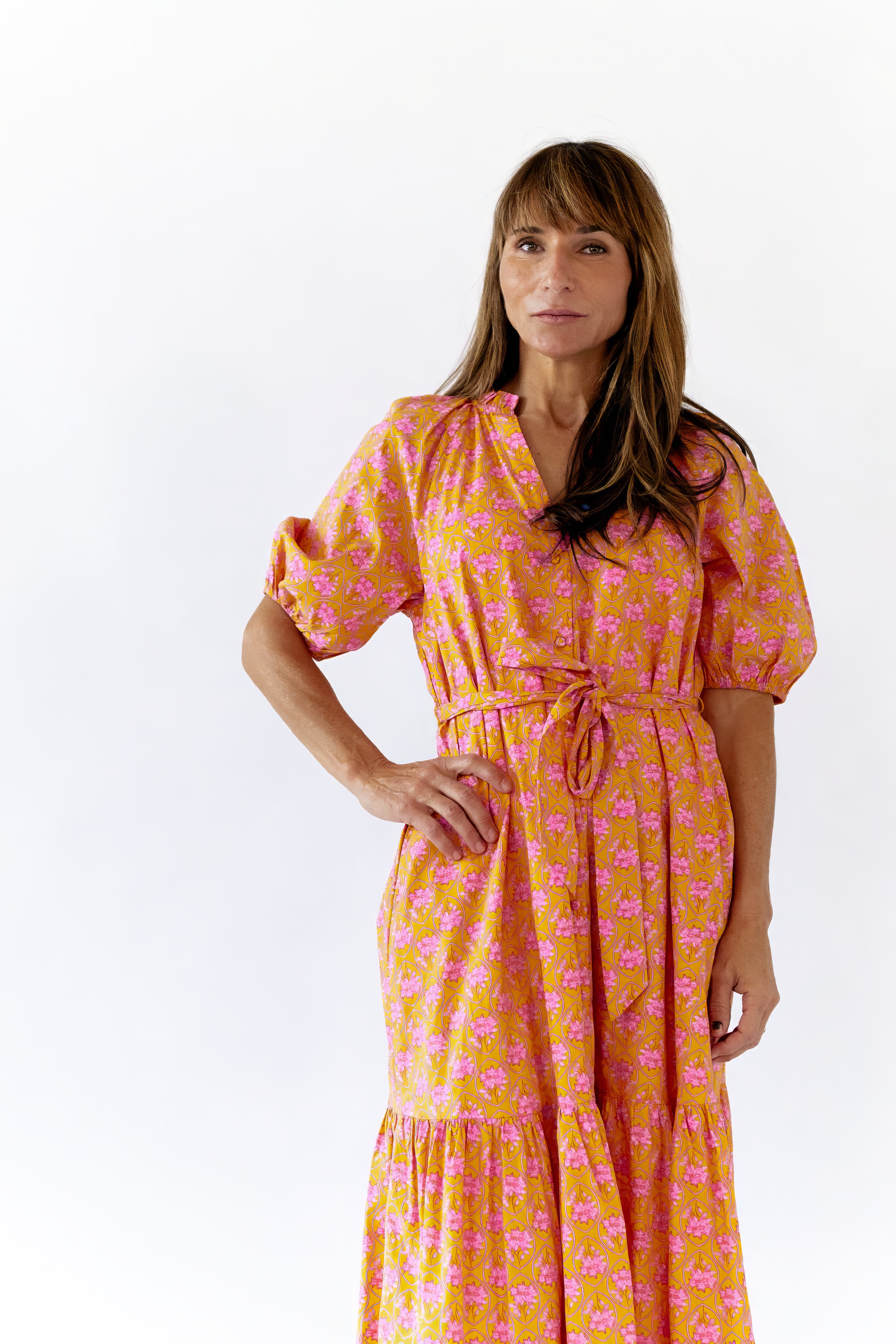 Davie Mosaic Midi Dress