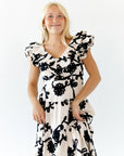 Ralphie Embroidered Midi