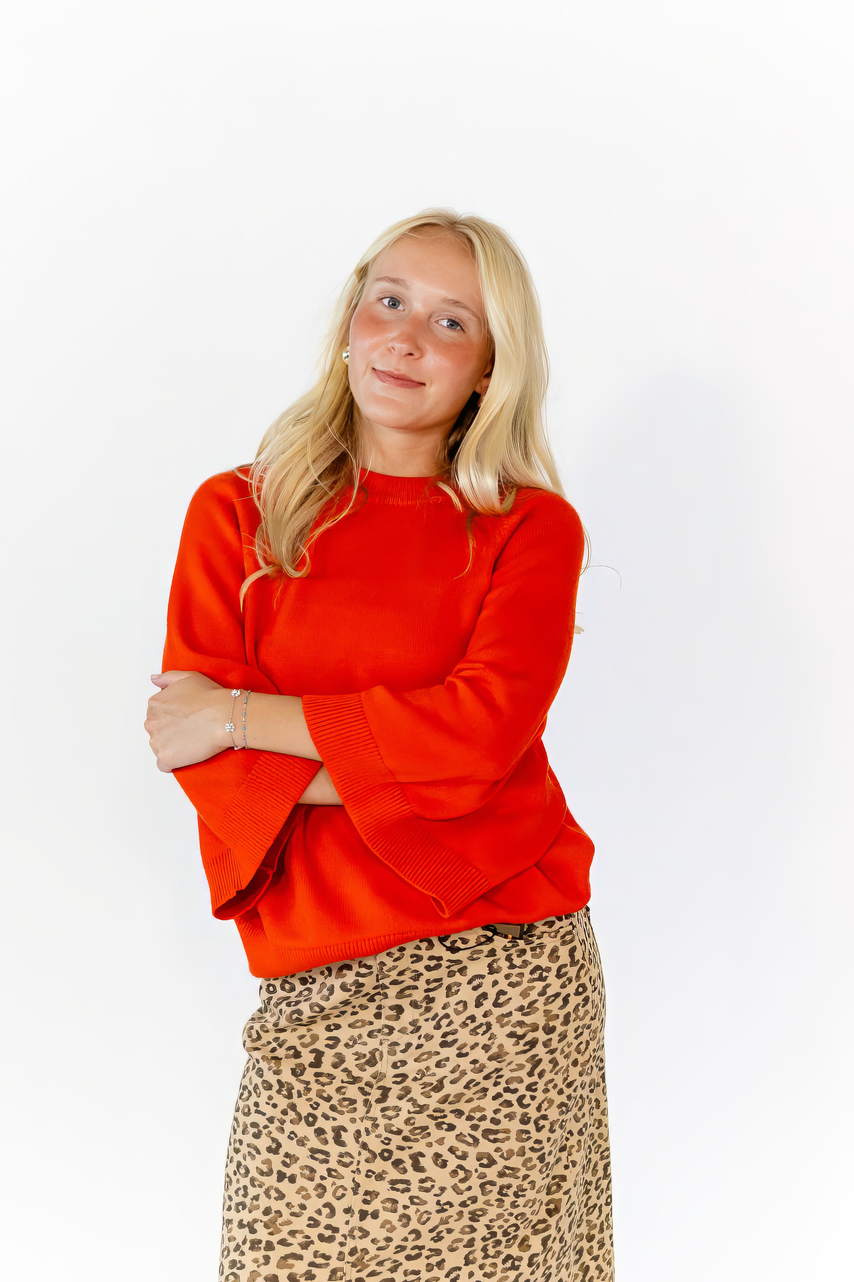 Meryll Cheetah Print Skirt