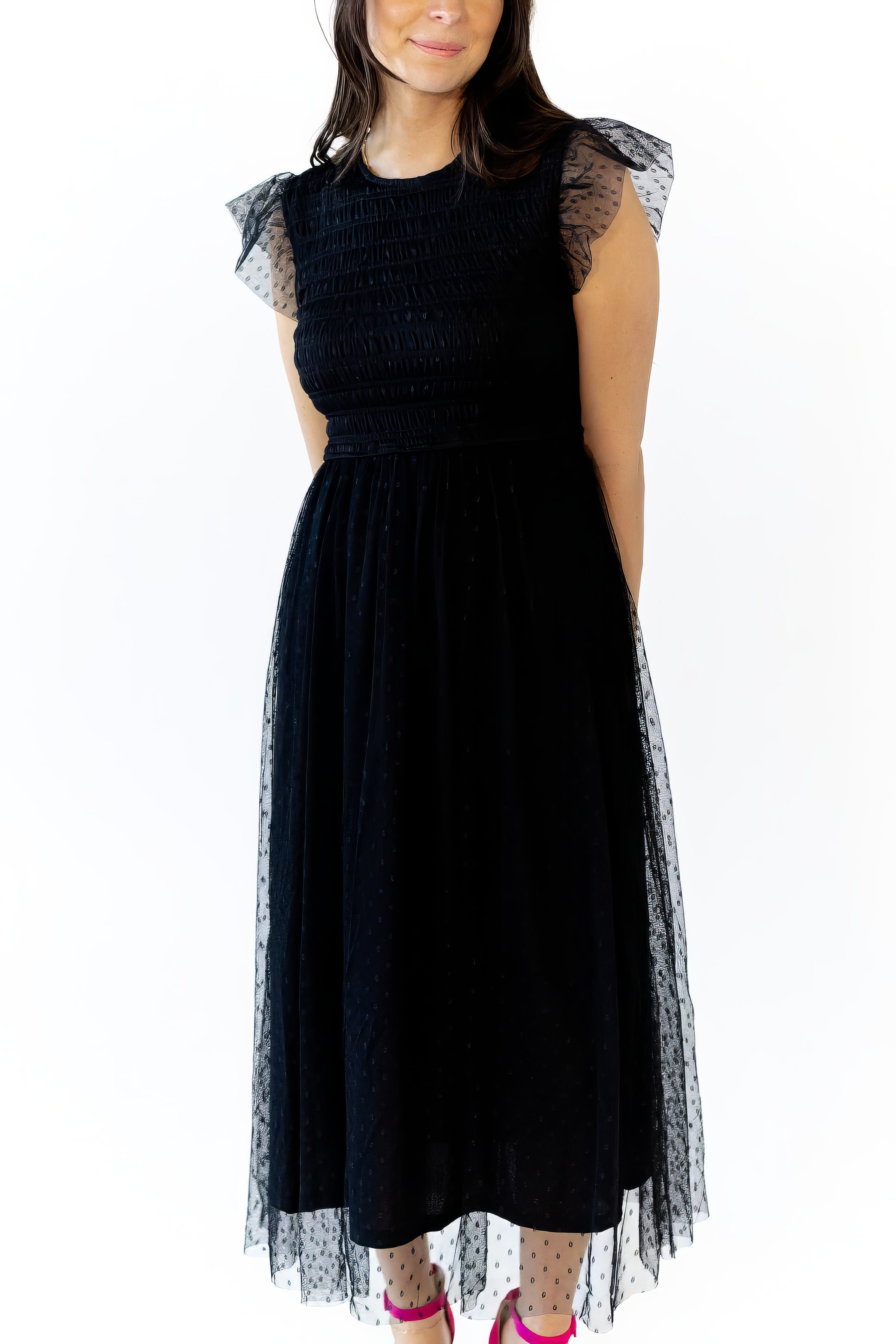 Alexa Swiss Dot Dress