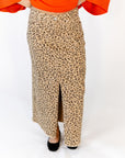 Meryll Cheetah Print Skirt