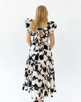 Ralphie Embroidered Midi