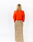 Meryll Cheetah Print Skirt