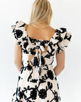 Ralphie Embroidered Midi