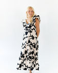 Ralphie Embroidered Midi