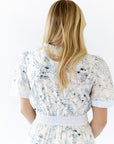 Jojo Split Neck Midi Dress