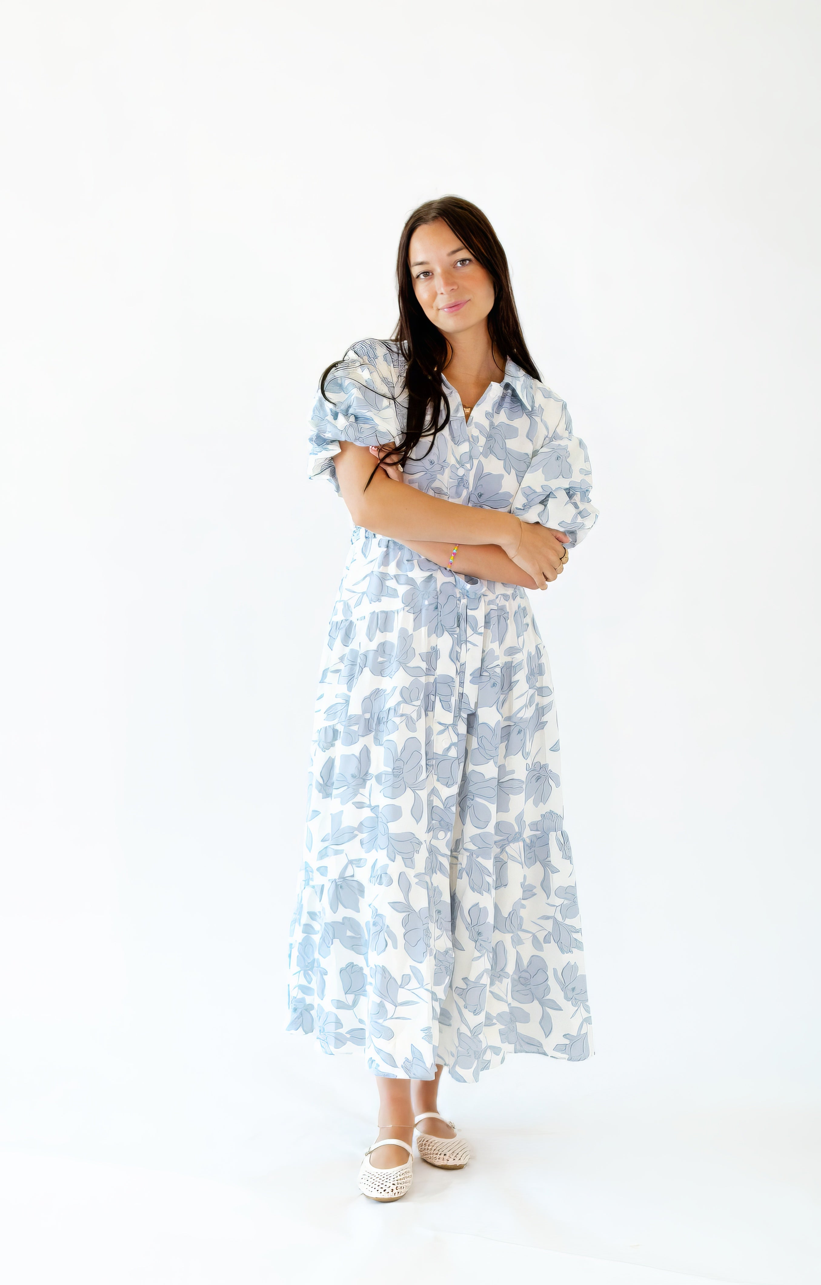 Poppy Floral Shirt Dress