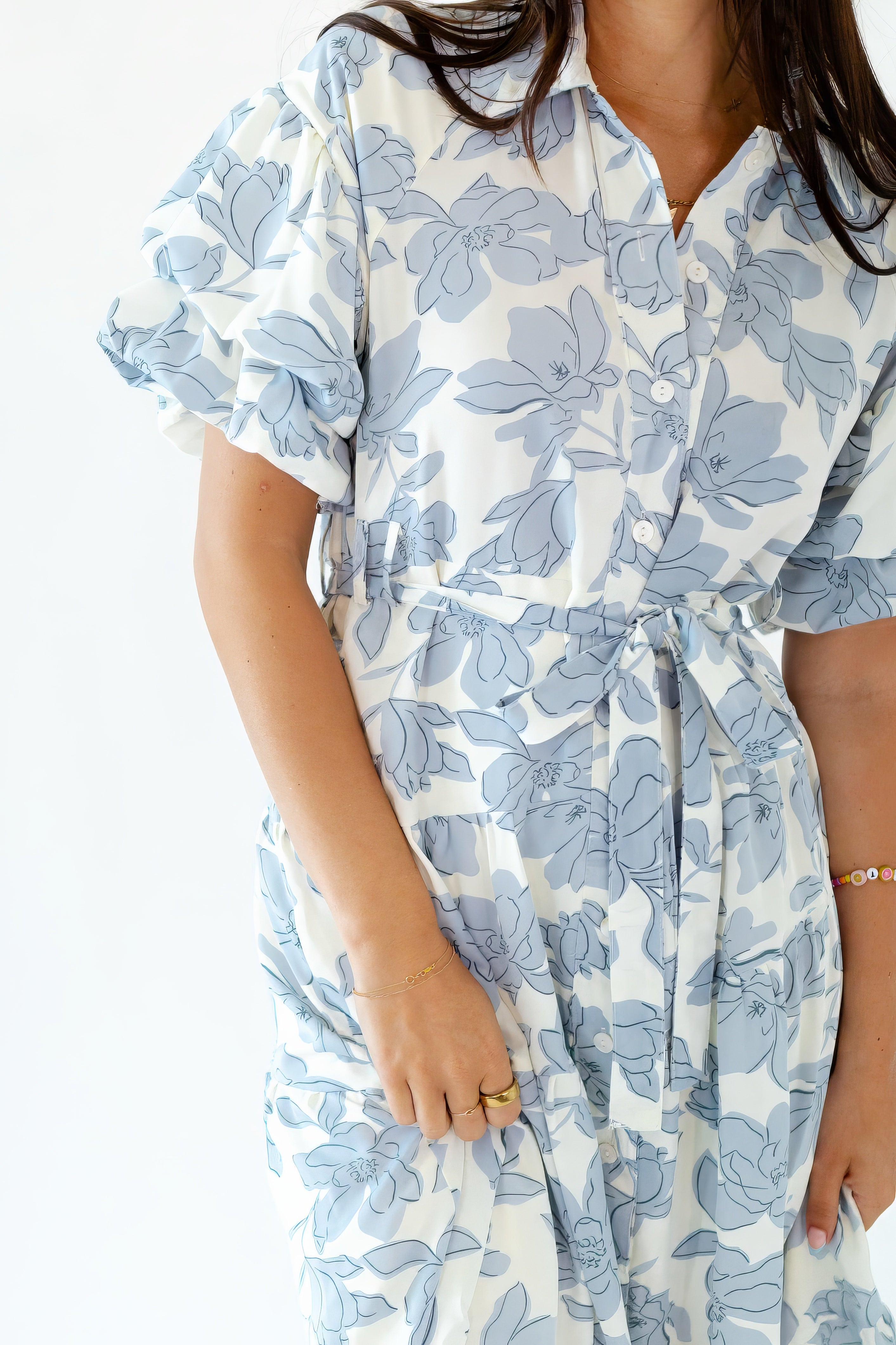 Poppy Floral Shirt Dress