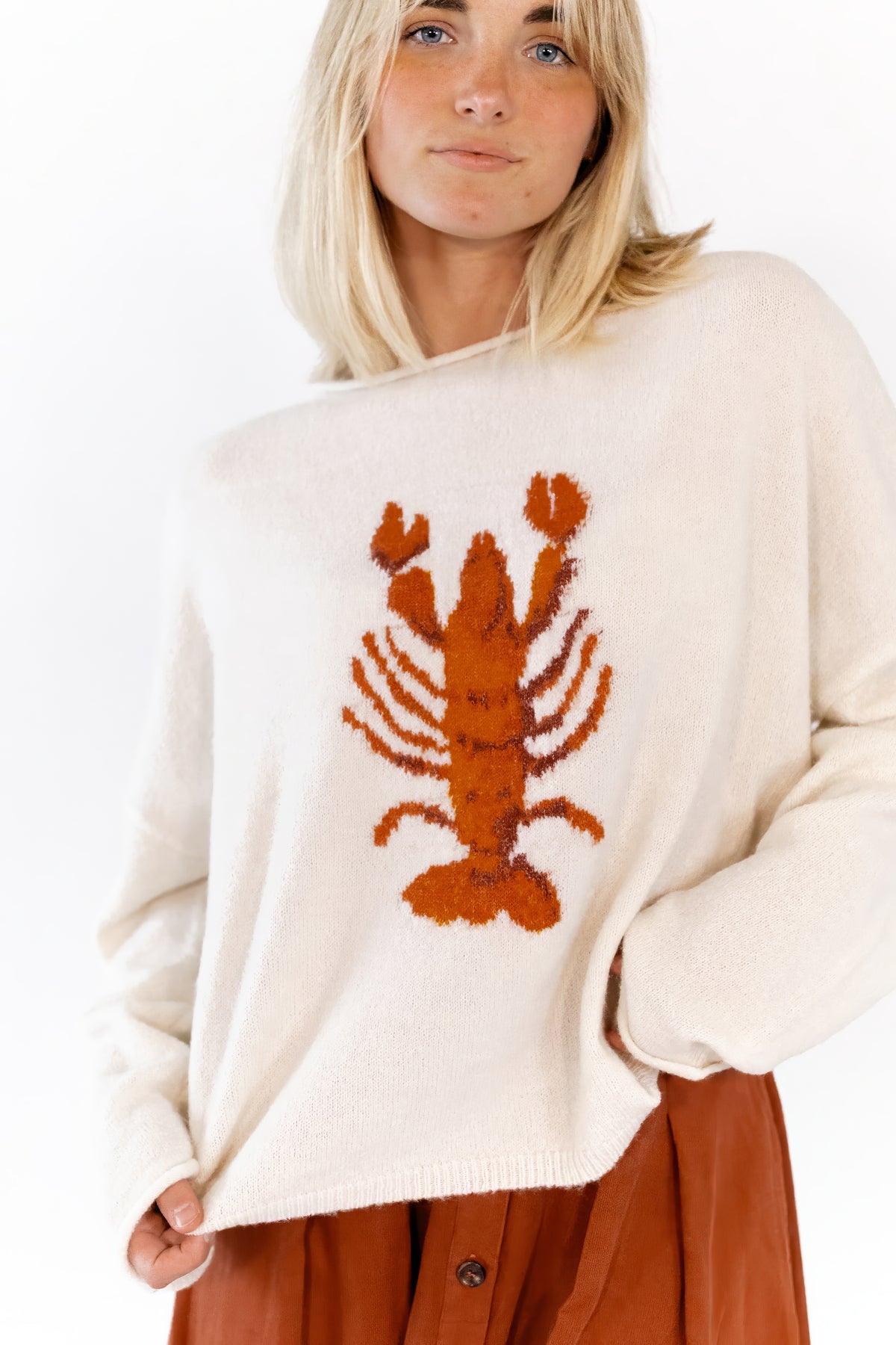 Lobster Knit Sweater