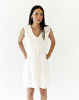 Hattie Sailor Neckline Mini Dress