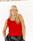 Emme Ribbed Tank Top
