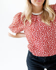 Rowan Jacquard Top