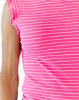 Murle Striped Tank · Pink