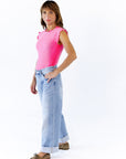 Murle Striped Tank · Pink