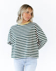 Hester Striped Crew Neck