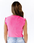 Murle Striped Tank · Pink