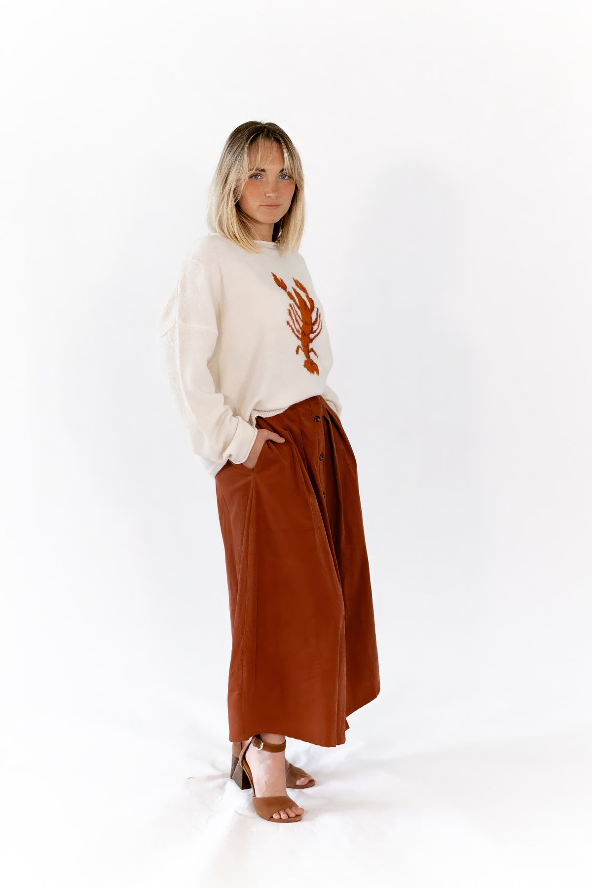 Spiced Corduroy Skirt