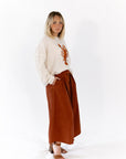 Spiced Corduroy Skirt