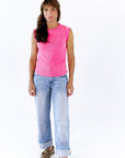 Murle Striped Tank · Pink
