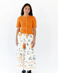 Vivi Floral Tiered Midi Skirt  ⤫ Restocked