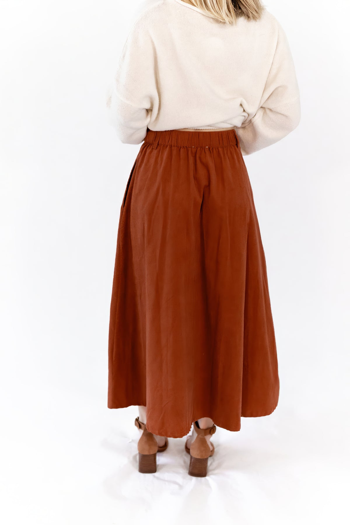 Spiced Corduroy Skirt