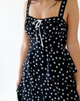 Mavaro Polka Dot Maxi Dress