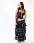 Mavaro Polka Dot Maxi Dress