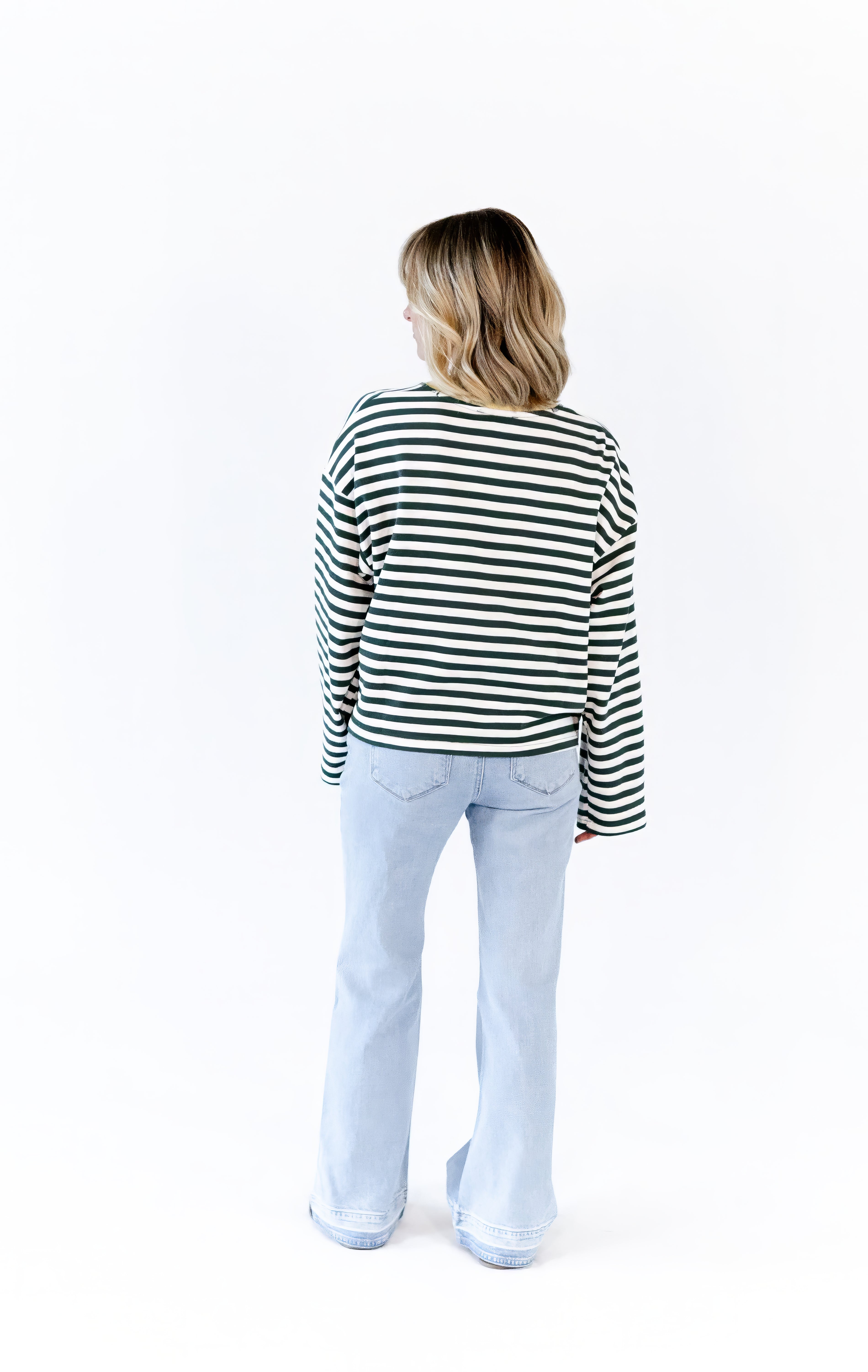 Hester Striped Crew Neck