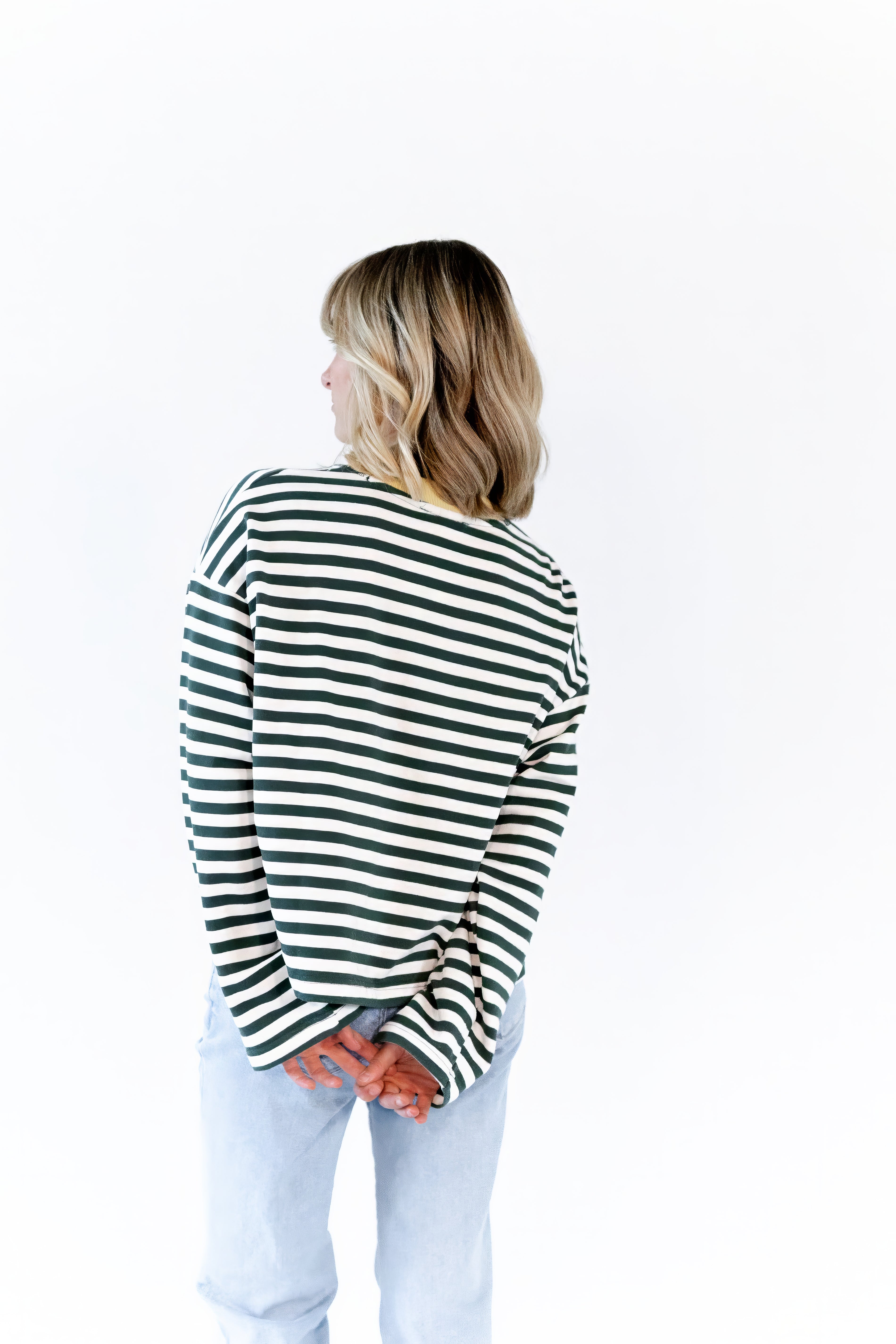 Hester Striped Crew Neck