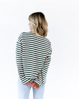 Hester Striped Crew Neck