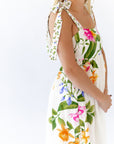 Liesel Mixed Print Maxi Dress
