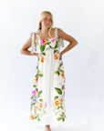 Liesel Mixed Print Maxi Dress
